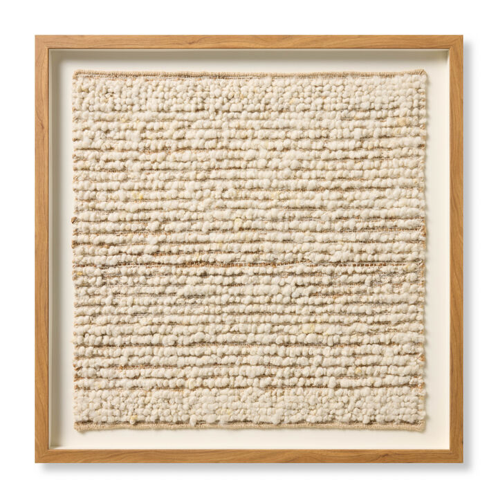 Popcorn Ivory/Beige 2'10"x2'10" Wall Art